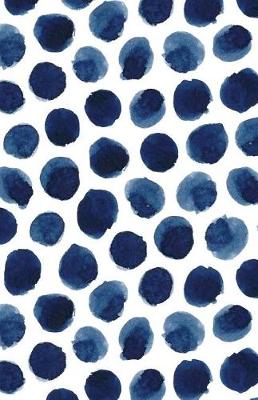 Cover of Journal Notebook Indigo Ink Blots