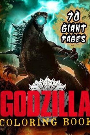 Cover of Godzilla Coloring Book