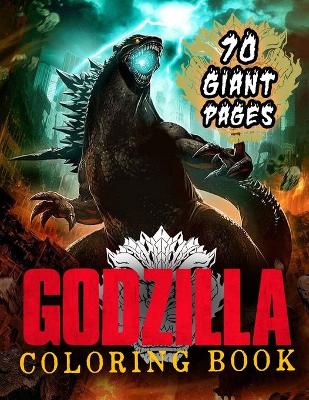 Book cover for Godzilla Coloring Book