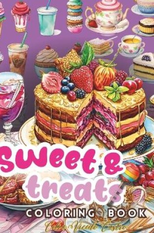 Cover of Sweet Treats Coloring Book