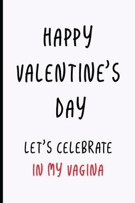 Book cover for Happy Valentine's Day. Let's Celebrate in My Vagina