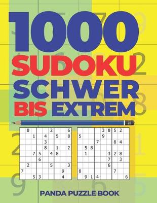 Book cover for 1000 Sudoku Schwer Bis Extrem