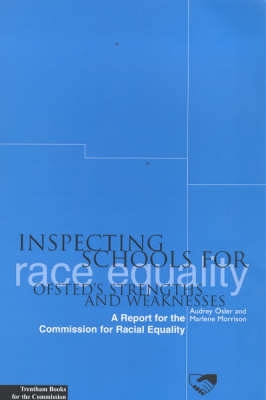 Book cover for Inspecting Schools for Race Equality