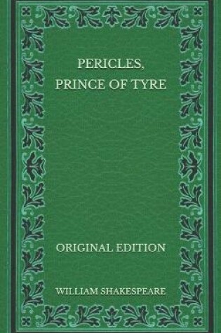 Cover of Pericles, Prince of Tyre - Original Edition