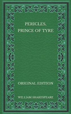 Book cover for Pericles, Prince of Tyre - Original Edition