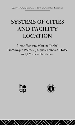 Book cover for Systems of Cities and Facility Location