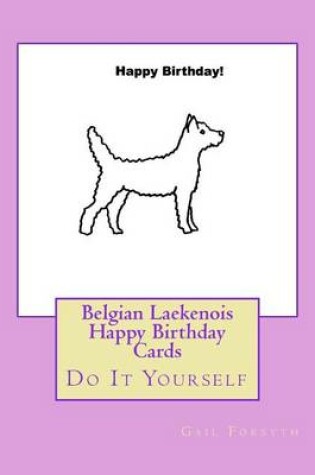 Cover of Belgian Laekenois Happy Birthday Cards