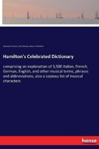 Cover of Hamilton's Celebrated Dictionary