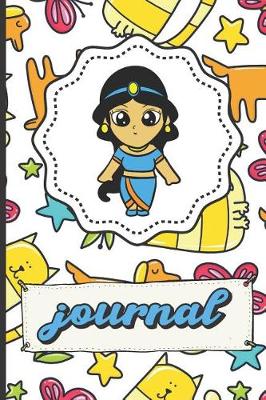 Book cover for Blue Dress Arabian Princess Journal