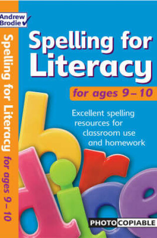 Cover of Spelling for Literacy