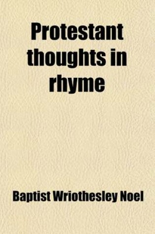Cover of Protestant Thoughts, in Rhyme