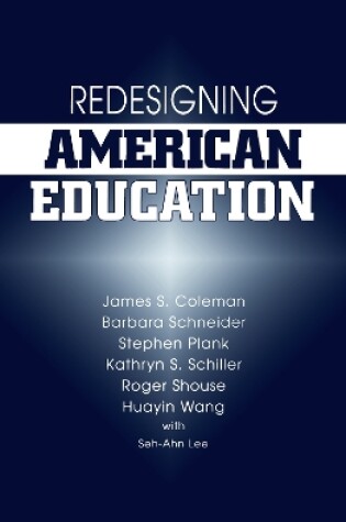 Cover of Redesigning American Education