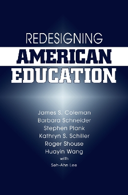 Book cover for Redesigning American Education