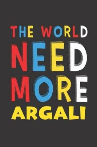 Cover of The World Need More Argali