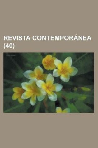 Cover of Revista Contemporanea (40)
