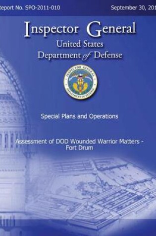 Cover of Assessment of DoD Wounded Warrior Matters - Form Drum