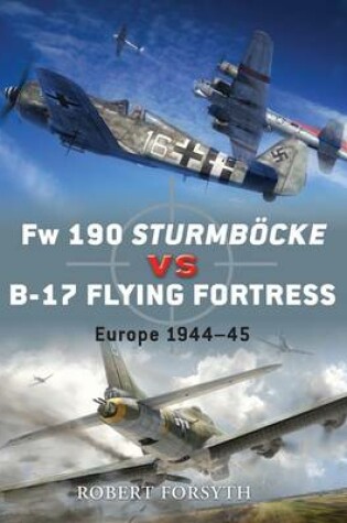 Cover of Fw 190 Sturmboecke vs B-17 Flying Fortress