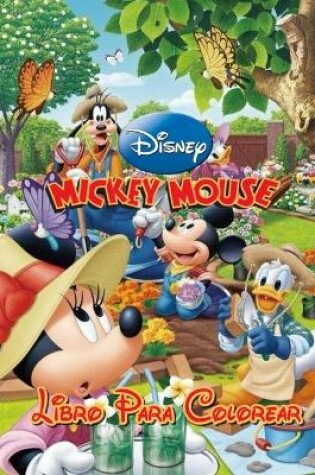 Cover of Disney Mickey mouse Libro Para Colorear
