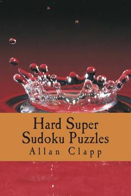 Book cover for Hard Super Sudoku Puzzles