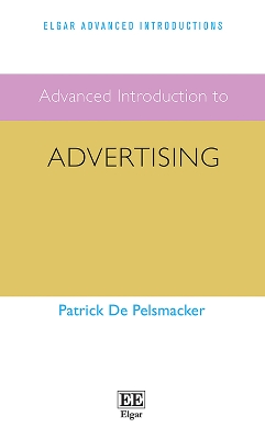 Book cover for Advanced Introduction to Advertising