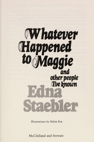 Cover of Whatever Happened to Maggie