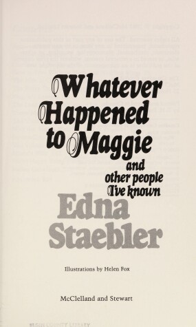 Book cover for Whatever Happened to Maggie