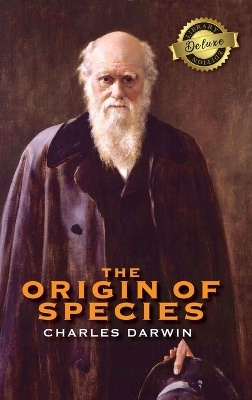 Book cover for The Origin of Species (Deluxe Library Edition) (Annotated)