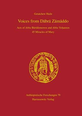 Cover of Voices from Dabra Zamaddo