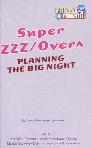 Book cover for Super Zzz/Overs