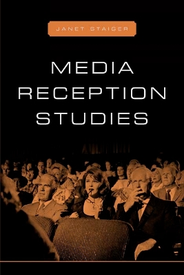 Book cover for Media Reception Studies