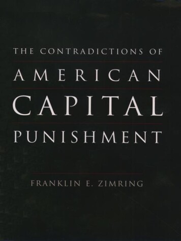 Cover of The Contradictions of American Capital Punishment