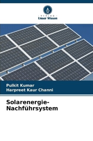 Cover of Solarenergie-Nachf�hrsystem