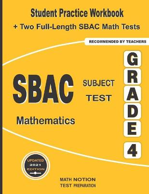 Book cover for SBAC Subject Test Mathematics Grade 4