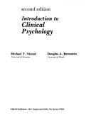 Book cover for Introduction to Clinical Psychology