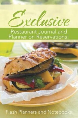 Cover of Exclusive Restaurant Journal and Planner on Reservations!