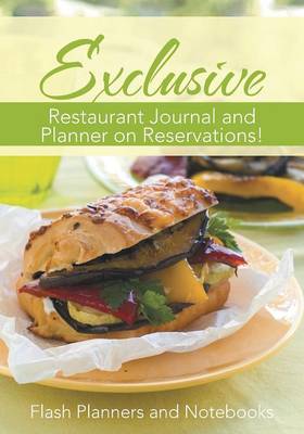 Book cover for Exclusive Restaurant Journal and Planner on Reservations!