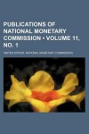 Book cover for Publications of National Monetary Commission