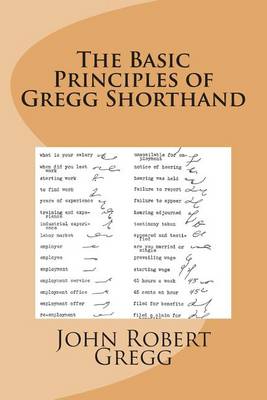 Book cover for The Basic Principles of Gregg Shorthand