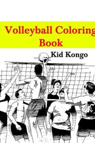 Cover of Volleyball Coloring Book