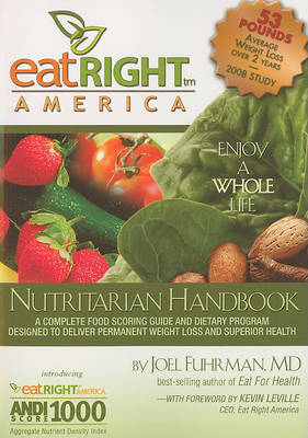 Book cover for EatRight America Nutritarian Handbook