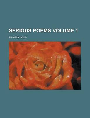 Book cover for Serious Poems Volume 1