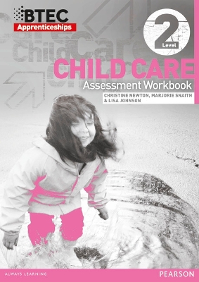 Book cover for BTEC Apprenticeship Assessment Workbook Child Care Level 2