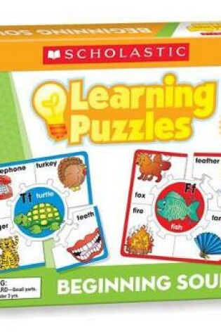 Cover of Beginning Sounds Learning Puzzles