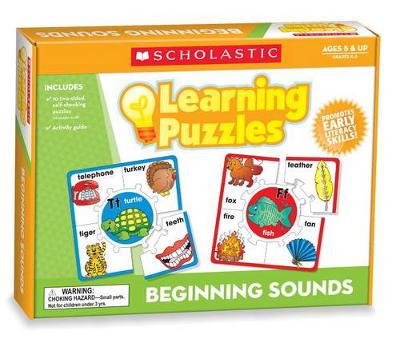 Book cover for Beginning Sounds Learning Puzzles