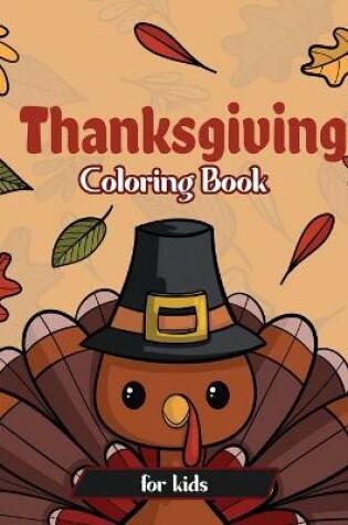 Cover of Thanksgiving Coloring Book for Kids