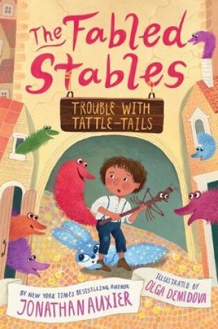 Cover of Trouble with Tattle-Tails (The Fabled Stables Book #2)
