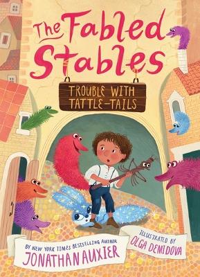 Book cover for Trouble with Tattle-Tails (The Fabled Stables Book #2)