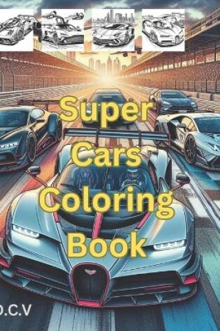 Cover of Super Cars Coloring Book