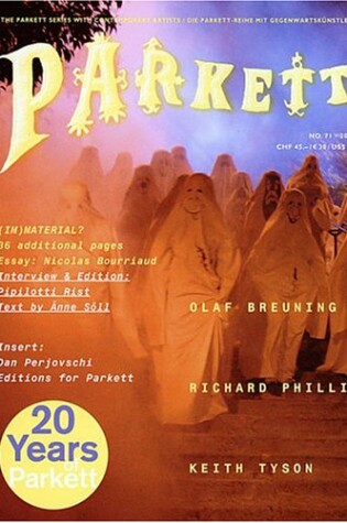 Cover of Parkett