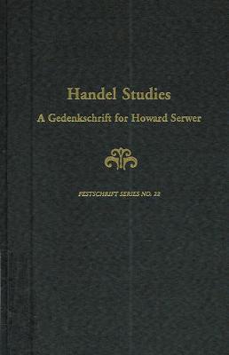 Book cover for Handel Studies